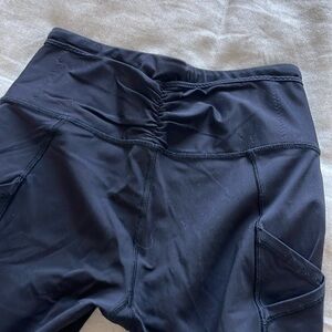 Lululemon workout pants, black, size 6